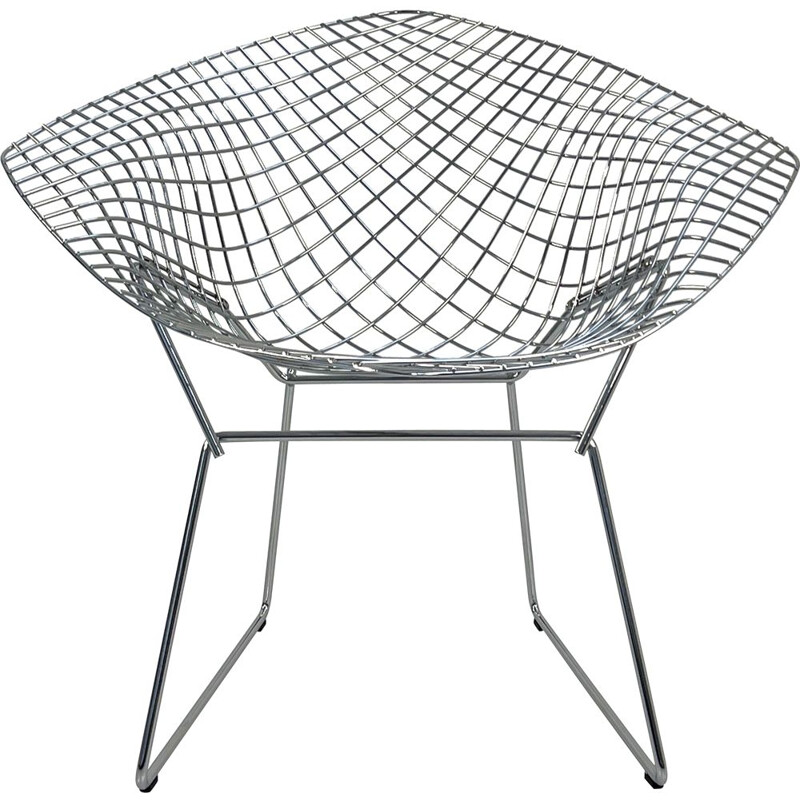 Diamond vintage armchair by Harry Bertoia for Knoll, 1990s