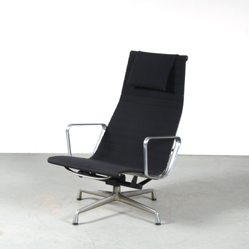 Vintage "Ea124" armchair by Charles & Ray Eames for Vitra, Germany 1970