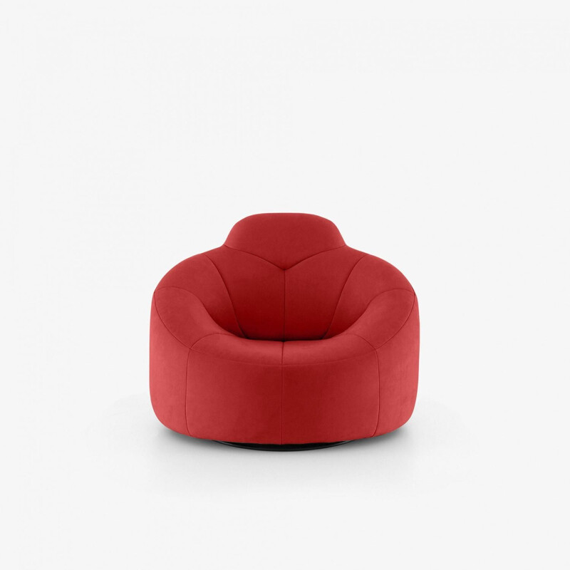 Vintage Pumpkin High Back armchair by Pierre Paulin for Ligne Roset