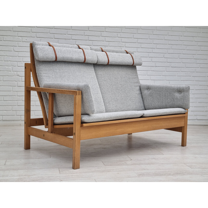 Dänisches Vintage 2-Sitzer-Sofa Modell 2252 von Børge Mogensen, 1970