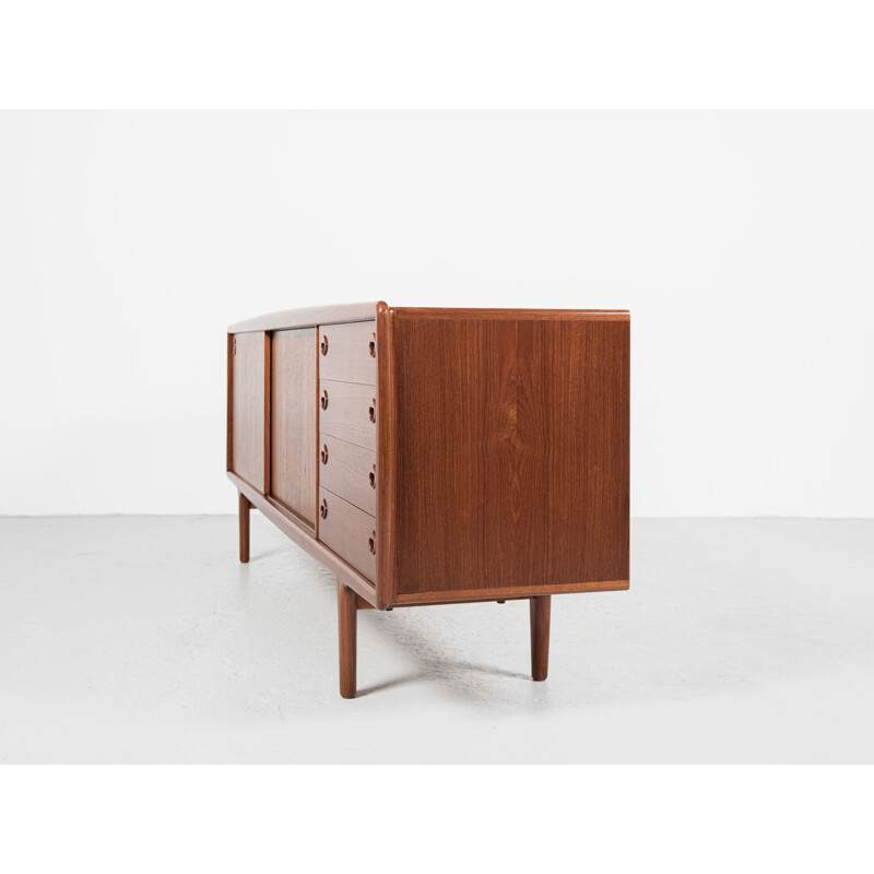 Mid century Danish Xl sideboard in teak by Hp Hansen, 1960s