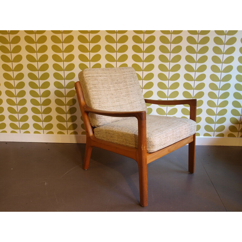 Danish pair of armchairs "Senator", Ole WANSCHER - 1960s