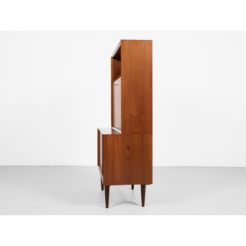 Vintage 2-part teak cabinet by Svend Aage Rasmussen for Alderslyst Møbelfabrik, Denmark 1960