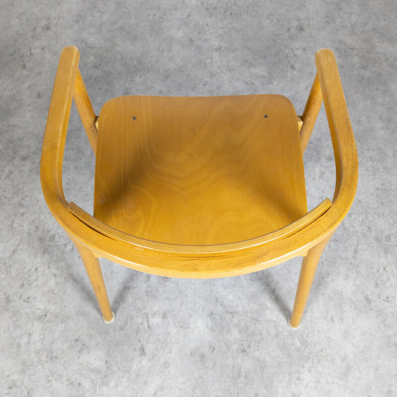 Vintage fauteuil van Antonín Šuman voor Ton, Tsjecho-Slowakije 1960