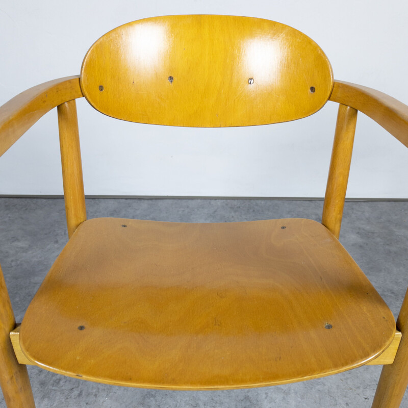 Vintage fauteuil van Antonín Šuman voor Ton, Tsjecho-Slowakije 1960