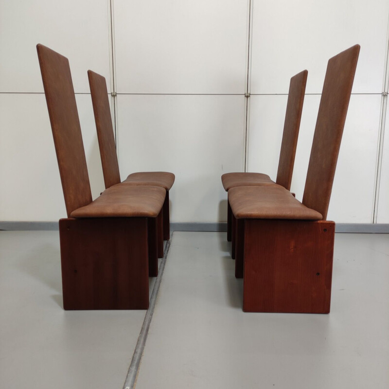 Set of 4 vintage Rennie chairs by Kazuhide Takahama for Simon Gavia, 1969