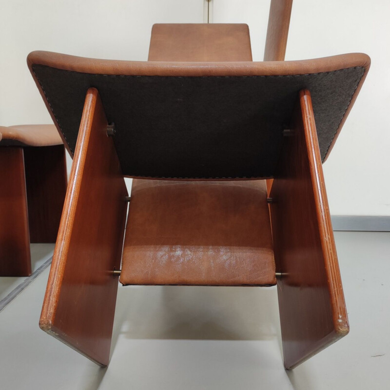 Set of 4 vintage Rennie chairs by Kazuhide Takahama for Simon Gavia, 1969