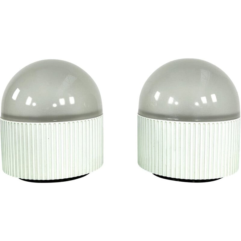 Pair of vintage Bulbo lamps by R. Barbieri & G. Marianelli for Tronconi, 1980s