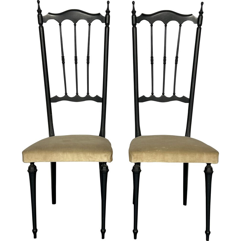 Paire de chaises latérales