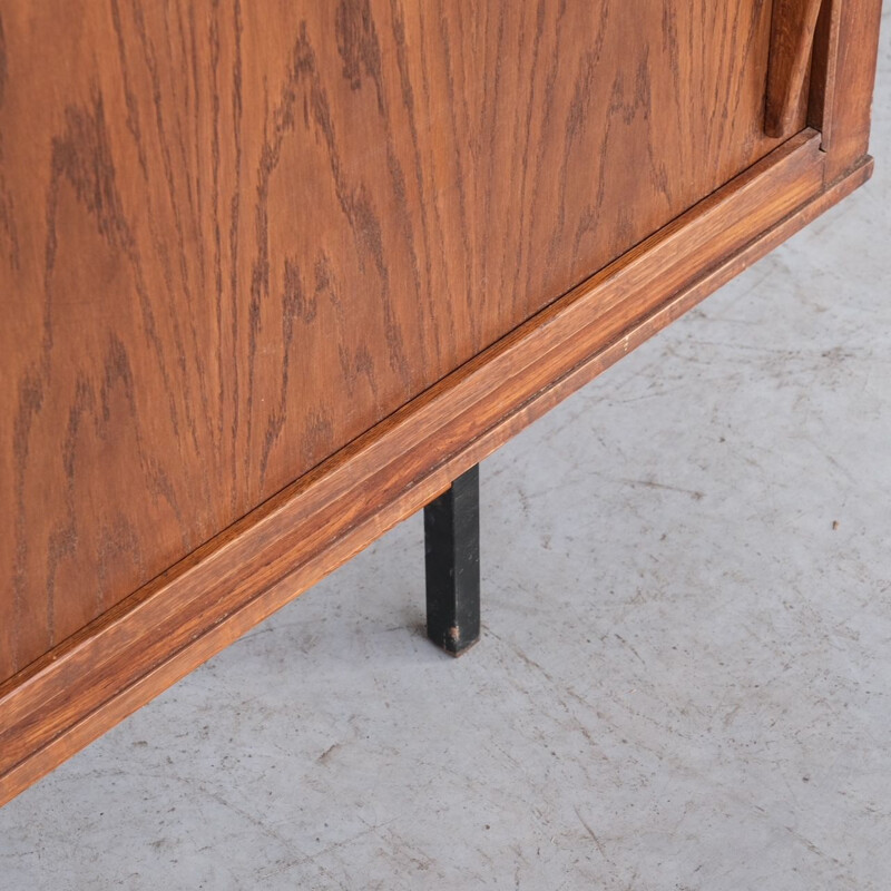 Vintage sideboard with metal legs, France 1960s