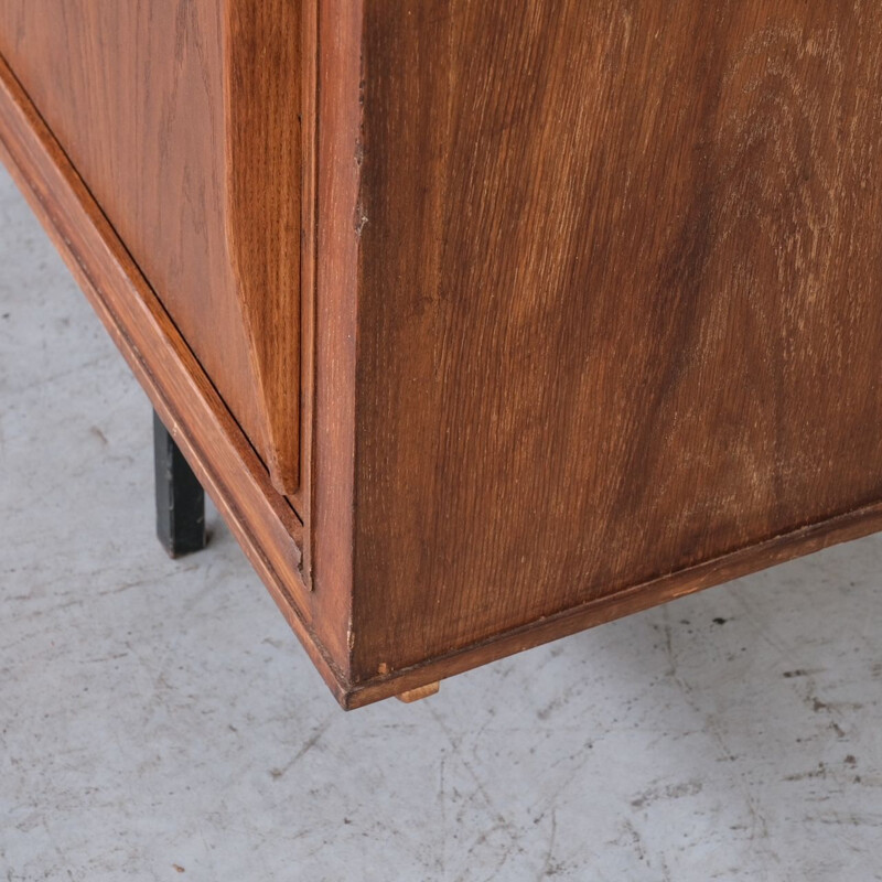 Vintage sideboard with metal legs, France 1960s