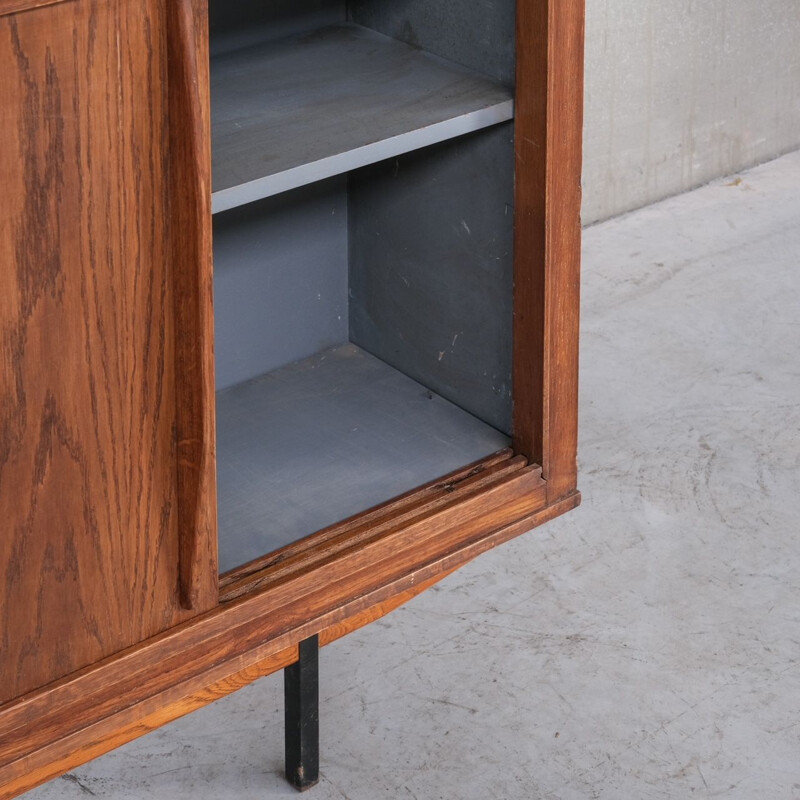 Vintage sideboard with metal legs, France 1960s