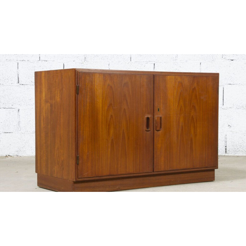 Vintage teak bookcase by Borge Mogensen for Soborg Mobler