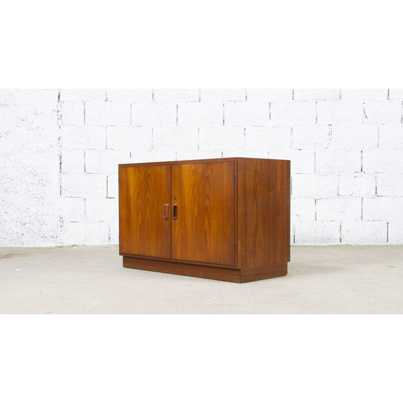 Vintage teak bookcase by Borge Mogensen for Soborg Mobler