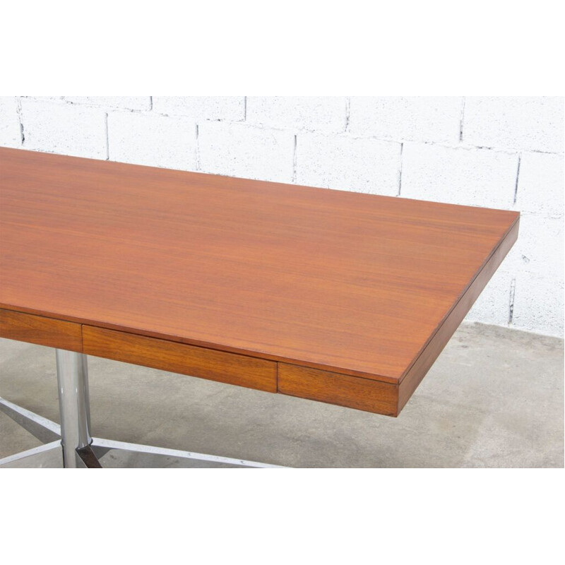 Table vintage Executive 2485 de Florence Knoll pour Knoll, 1964