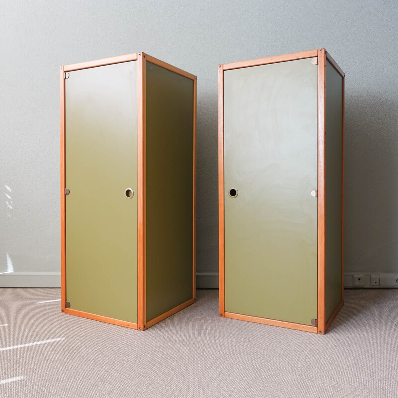 Pair of vintage cabinets by Elmar Flötotto for Flötotto, Germany 1980s