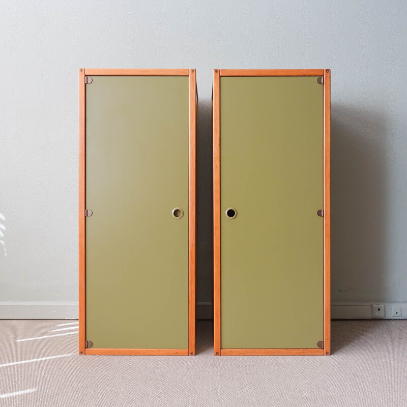 Pair of vintage cabinets by Elmar Flötotto for Flötotto, Germany 1980s