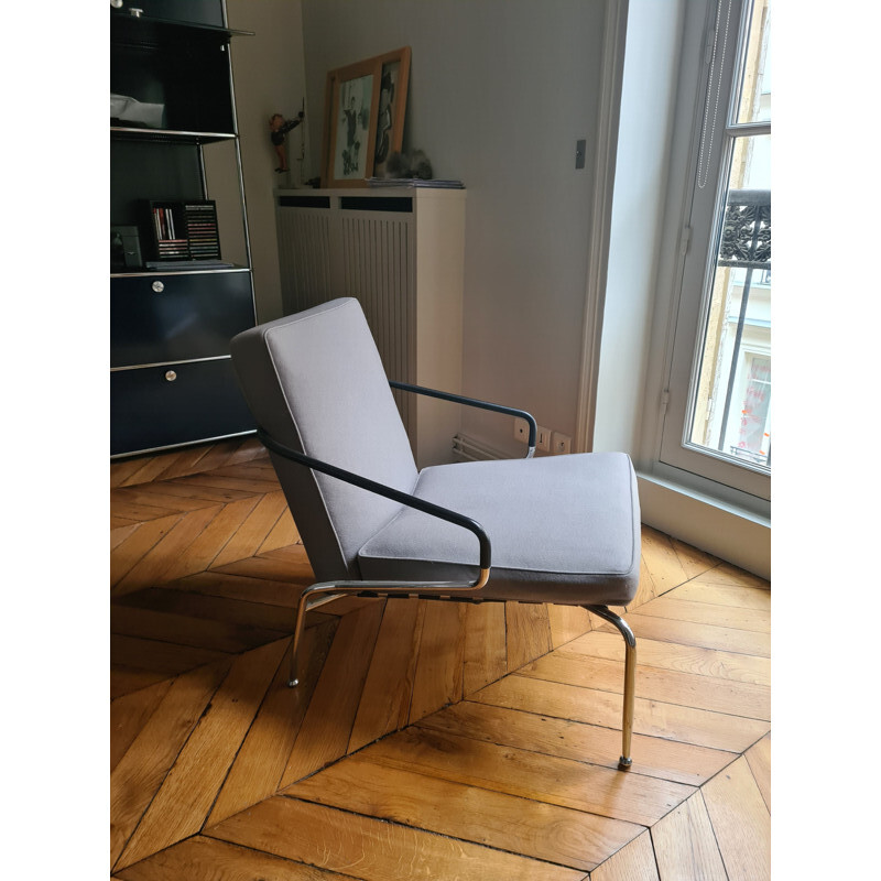 Paire de fauteuils vintage "Berman" en métal par Rodolfo Dordoni pour Minotti