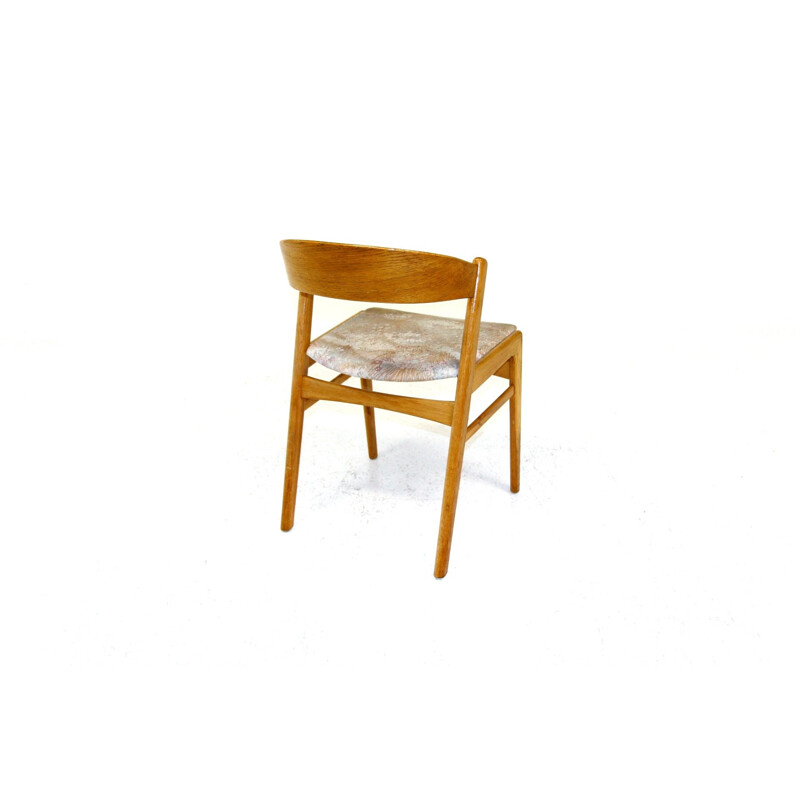 Vintage oakwood chair, Denmark 1960