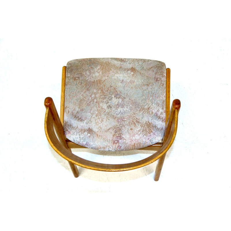 Silla vintage de roble, Dinamarca 1960