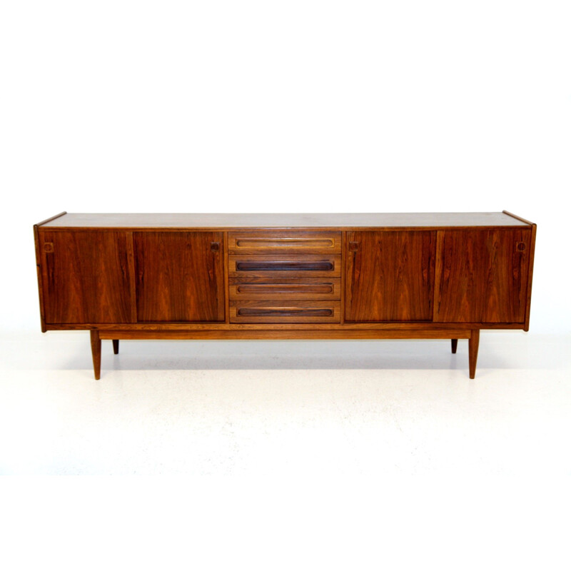 Vintage rosewood sideboard by Ærthøj Jensen for Mølholm Møbelfabrik, Denmark 1960