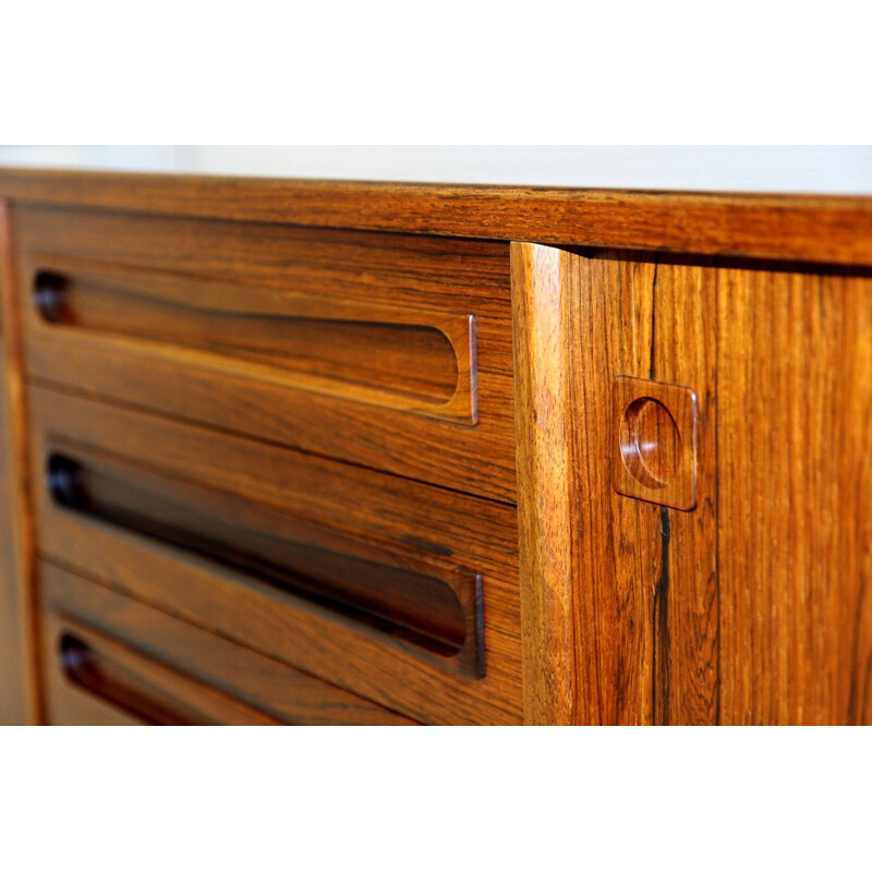 Vintage rosewood sideboard by Ærthøj Jensen for Mølholm Møbelfabrik, Denmark 1960