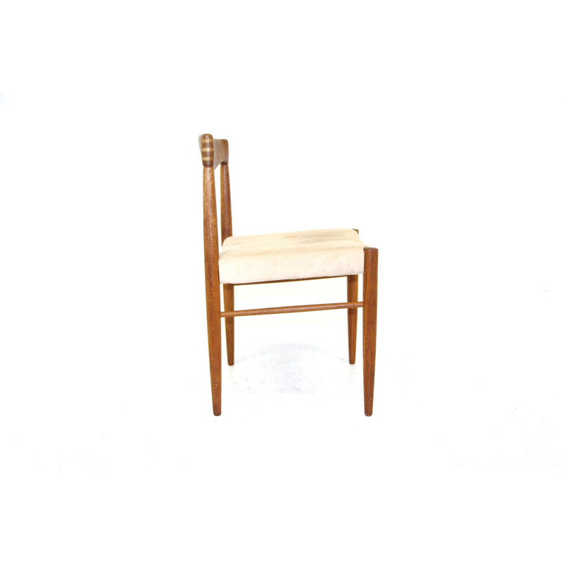 Set van 3 vintage eiken stoelen van H W Klein voor Bramin, Denemarken 1960