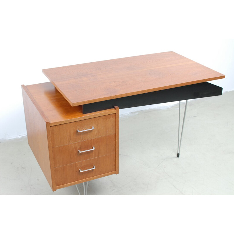 Mid century Pastoe desk, Cees BRAAKMAN - 1950s