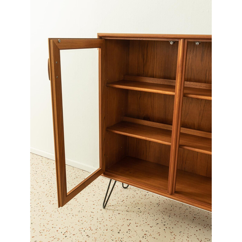 Vintage display cabinet with two glass doors by Heinrich Riestenpatt, Germany 1960s