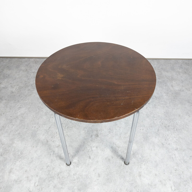 Vintage Thonet Mr 515 side table by Mies van der Rohe for Vichr & Co, Czechoslovakia 1930s