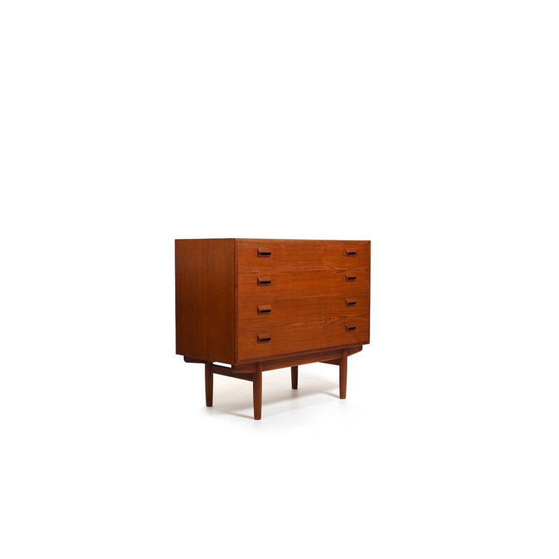 Vintage teak chest of drawers by Børge Mogensen for Søborg Møbler, Denmark 1950