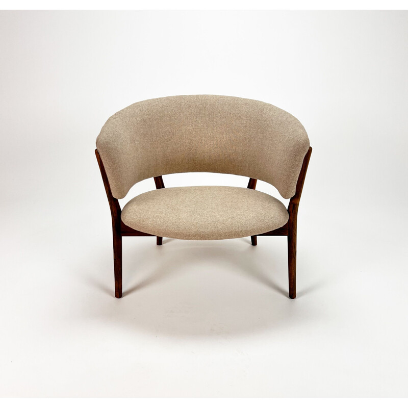 Mid century rosewood armchair Nd83 by Nanna Ditzel for Soren Willadsen, 1950s