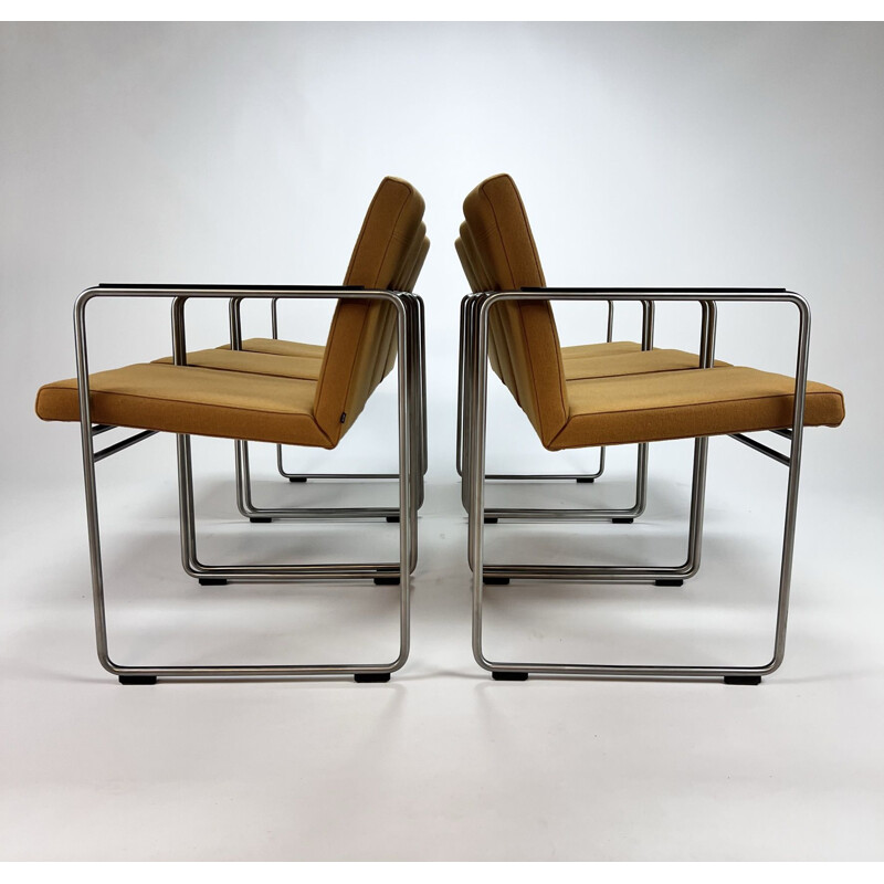 Set van 6 vintage Arco Frame R stoelen van Burkhard Vogtherr