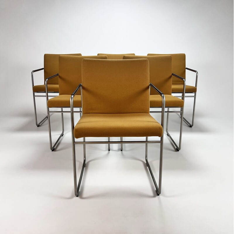 Set di 6 sedie vintage Arco Frame R di Burkhard Vogtherr