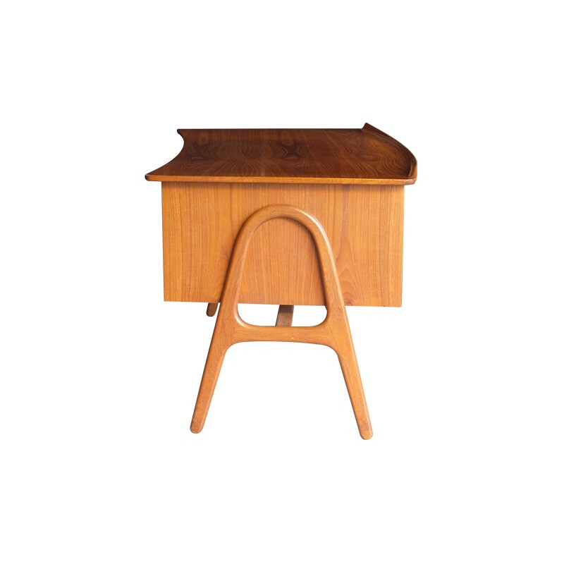 Teak Scandinavian desk, Svend Aage MADSEN - 1960s