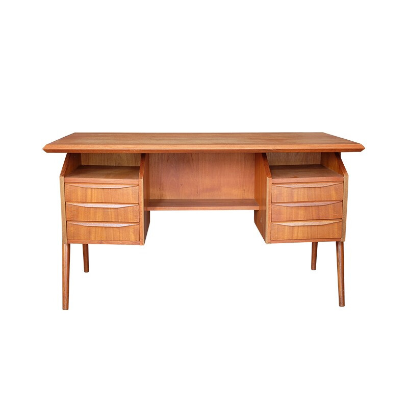 Danish teak desk - 1960s