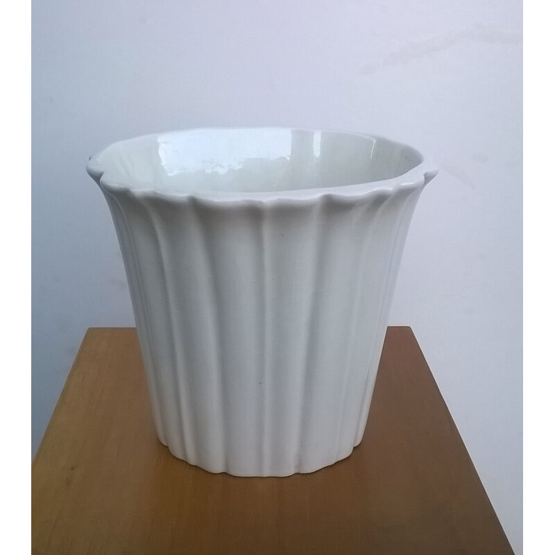 Richard Ginori vaso de cerâmica branca, Gio PONTI - 1930