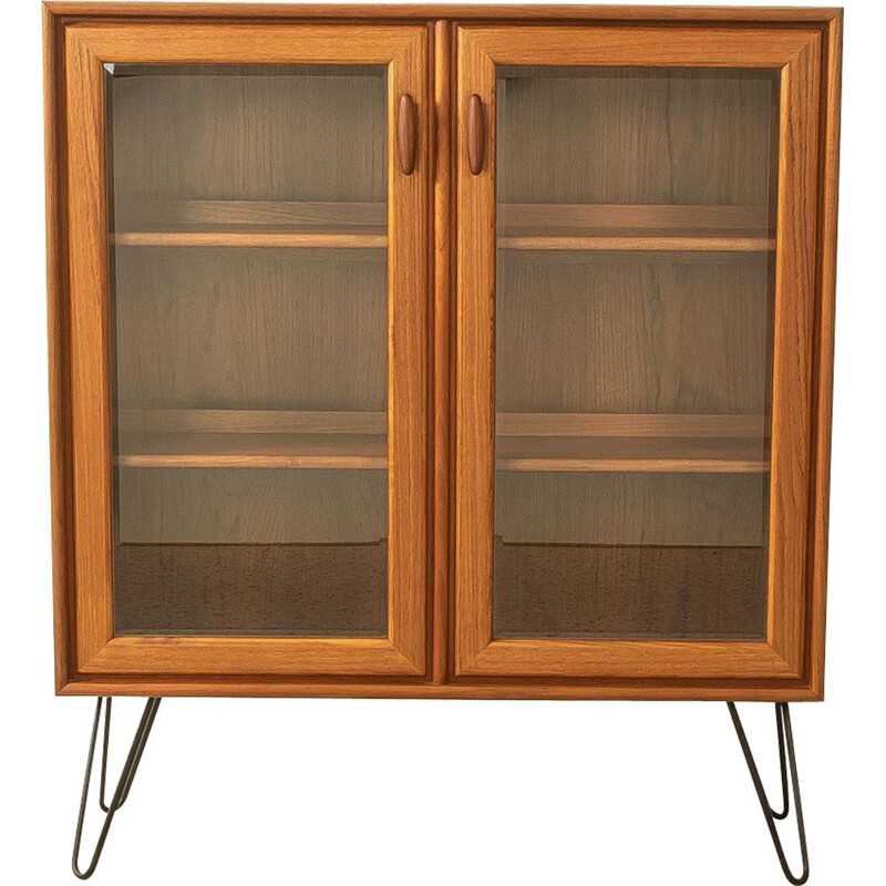 Vintage display cabinet with two glass doors by Heinrich Riestenpatt, Germany 1960s