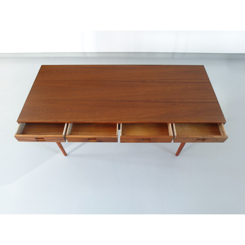 Large teak writing desk, Nanna DITZEL - 1950s