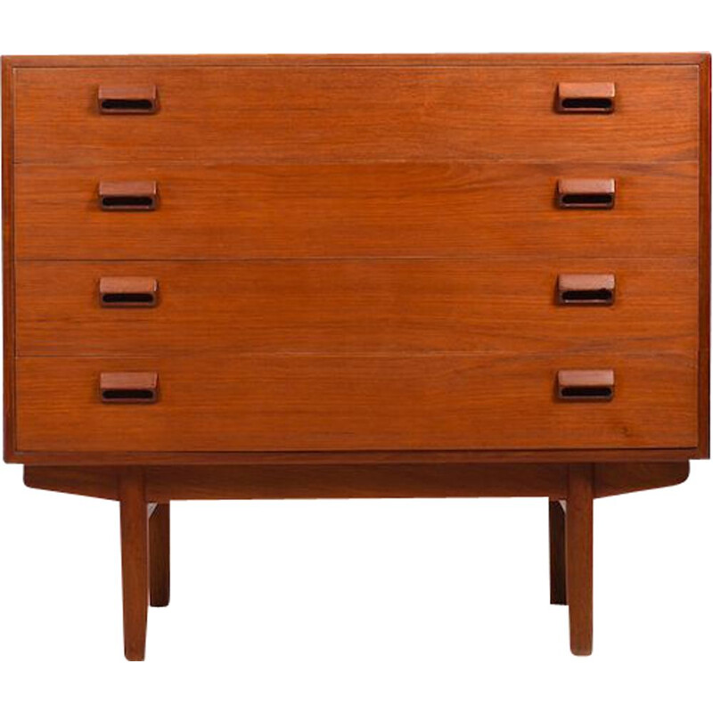 Vintage teak chest of drawers by Børge Mogensen for Søborg Møbler, Denmark 1950