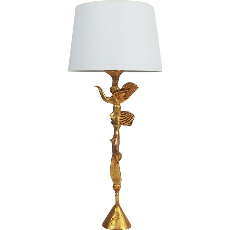 Vintage table lamp by Pierre Casenove for Fondica