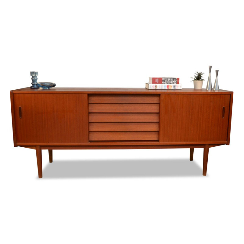 Vintage Swedish sideboard by Nils Jonsson for Troeds, 1960s