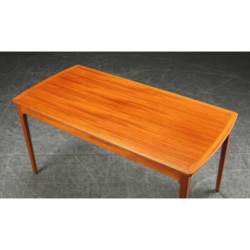 A. J. Iversen coffee table in mahogany, Ole WANSCHER - 1970s