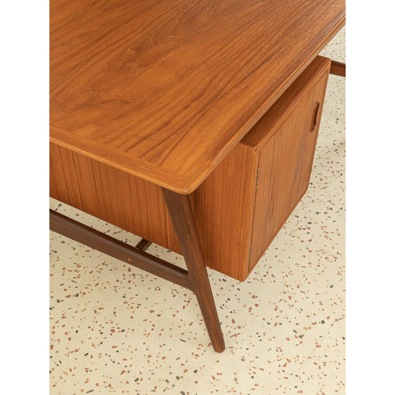 Vintage teak desk by Arne Vodder for Vamo Sønderborg, Denmark 1960s