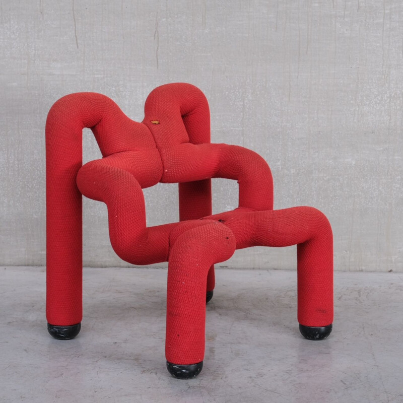 "Ekstrem" mid-century armchair by Terje Ekstrom, Norway 1970s