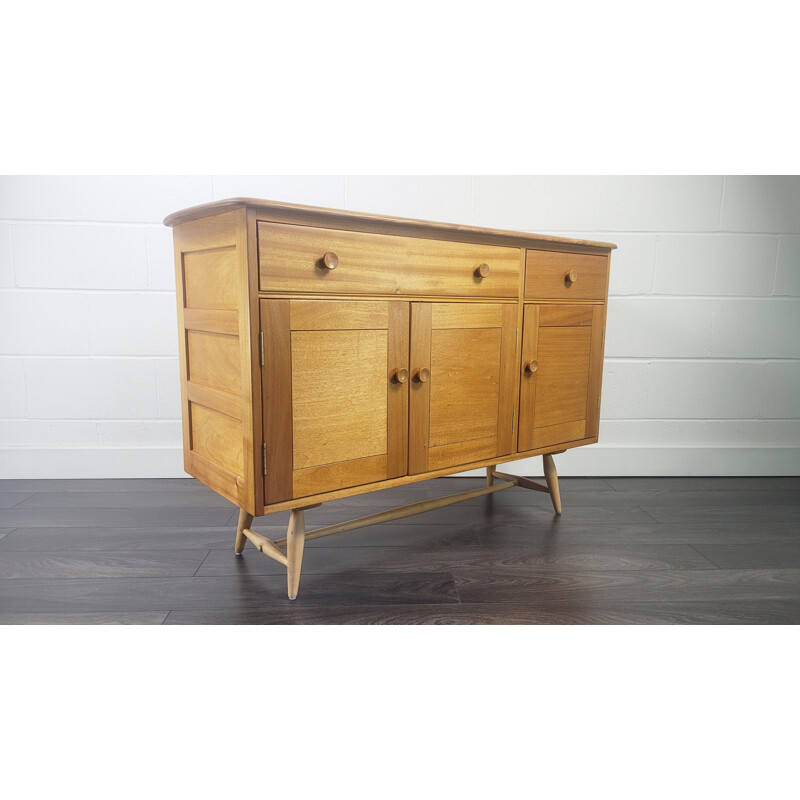 Ercol vintage iepenhouten dressoir, 1960