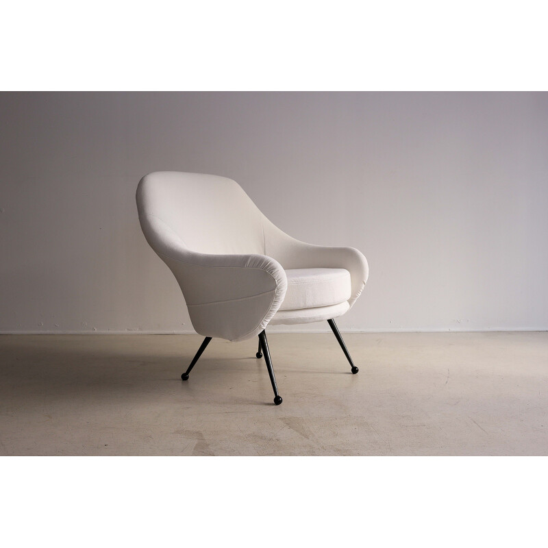 Vintage Martingala armchair by Marco Zanuso for Arflex, 1950