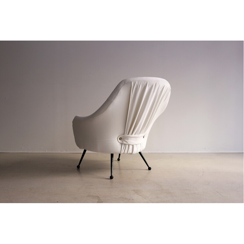 Vintage Martingala armchair by Marco Zanuso for Arflex, 1950