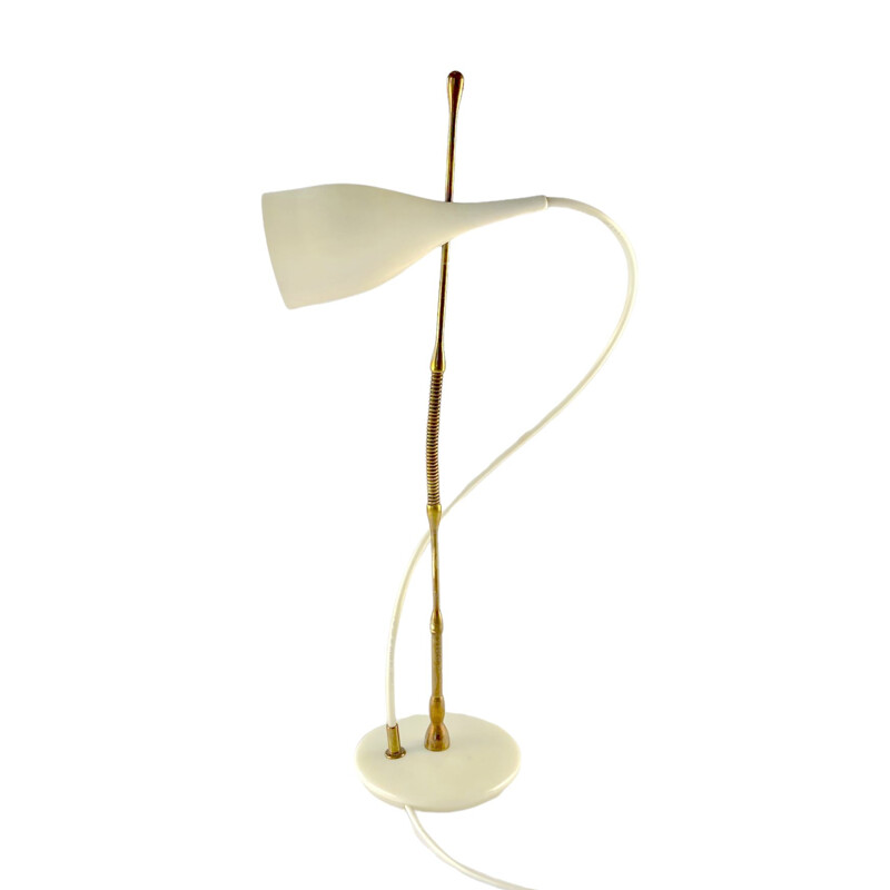 Lampe de table vintage mod 12353 "Lucinella" par Angelo Lelii pour Arredoluce, Italie 1950