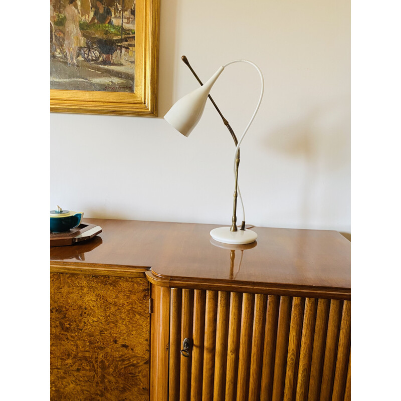 Vintage mod 12353 "Lucinella" table lamp by Angelo Lelii for Arredoluce, Italy 1950s